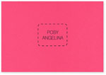 Checkerboard - Stationery (Felicity - Folded Note) (SPR-EAT-H)