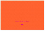 Checkerboard - Stationery (Patter - Folded Note) (SPR-RJL-V)