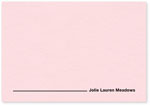 Checkerboard - Stationery (Bebe Pink - Folded Note) (SPR-YVT-W)