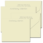 Classic Impressions Embossed Stationery - Modern Ensemble (ES720B)