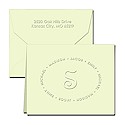 Classic Impressions Embossed Stationery - Family Honor Notes (ES721B)