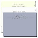 Classic Impressions Embossed Stationery - Century Line Correspondence Cards (ES723A)