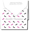 Classic Impressions Embossed Stationery - Designer Shoe Notes (WB7009)