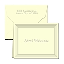 Classic Impressions Embossed Stationery - Robinson Informal Notes (WB7015)