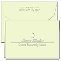 Classic Impressions Embossed Stationery - Teacher Correspondence Notes (WB7025)