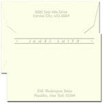 Classic Impressions Embossed Stationery - Deluxe Marquee Card (WB7053)