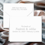 Classic Impressions - Embossed Bereavement Notes (Embossed Bereavement Notes) (WRT214)