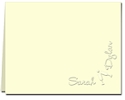 Classic Impressions - Champagne Toast Informal Notes (WB8042)
