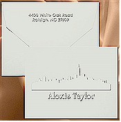 Classic Impressions -  New York Skyline Note (WB8092)