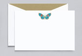 Boxed Correspondence Cards by Crane (Engraved Butterfly)