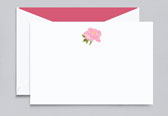 Boxed Correspondence Cards by Crane (Engraved Peony)