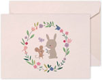 Boxed Thank You Notes by Crane (Rabbit and Mouse)