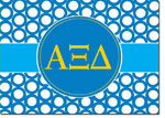Sorority Folded Notes - Alpha Xi Delta (AXD)
