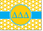 Sorority Folded Notes - Delta Delta Delta (DDD)