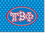 Sorority Folded Notes - Pi Beta Phi Greek Dots (PBF)
