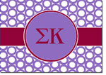 Sorority Folded Notes - Sigma Kappa (SK)