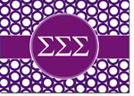 Sorority Folded Notes - Sigma Sigma Sigma Greek Rings (SSS)