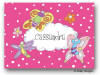 Dinky Designs Foldover Notes - Hot Pink Bugs