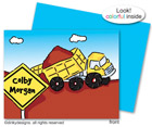 Dinky Designs Foldover Notes - Big Dump Truck (NC-146B-04)