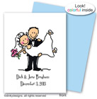 Dinky Designs Foldover Notes - Bridal Dick & Jane (NC-418B)
