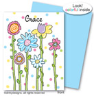 Dinky Designs Foldover Notes - Blooms & Buds (NC-760B)