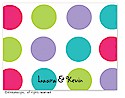 Dinky Designs Foldover Notes - Pixie Dots