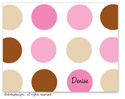 Dinky Designs Foldover Notes - Bon-bon Dots