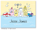 Dinky Designs Foldover Notes - Baby bubble bath