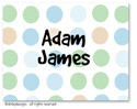 Dinky Designs Foldover Notes - Peek-a-blue