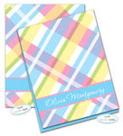 Dinky Designs Foldover Notes - Olivia Plaid (NC-880X)