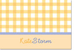 I'm Inkpressed Stationery - Pretty Plaid (#FNC-1216)