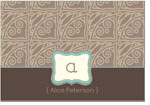 I'm Inkpressed Stationery - Initial Latte (#FNC-1222)