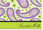 I'm Inkpressed Stationery - Paisley Lilac (#FNC-1230)