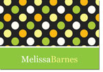 I'm Inkpressed Stationery - Lime Dots (#FNC-1243)
