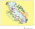 Inviting Co. - Stationery/Thank You Notes (California Map)