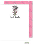 Kelly Hughes Designs - Stationery (Bouquet In Pink) (f534)