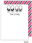 Kelly Hughes Designs - Stationery (Flip Flops) (f544)