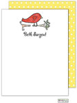 Kelly Hughes Designs - Stationery (Little Birdie) (f581)