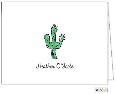 Stationery/Thank You Notes by Kelly Hughes Designs (Blooming Cactus)