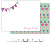 Stationery/Thank You Notes by Kelly Hughes Designs (Party Flags)