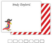 Stationery/Thank You Notes by Kelly Hughes Designs (Pirate Parrot)