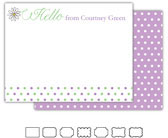 Stationery/Thank You Notes by Kelly Hughes Designs (Daisy Dots)