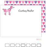 Stationery/Thank You Notes by Kelly Hughes Designs (Pink Poodle)