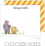Stationery/Thank You Notes by Kelly Hughes Designs (Zoo Friends)