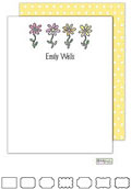 Stationery/Thank You Notes by Kelly Hughes Designs (Row Of Daisies)