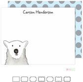 Stationery/Thank You Notes by Kelly Hughes Designs (Polar Bear)