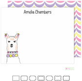 Stationery/Thank You Notes by Kelly Hughes Designs (Llama Love)