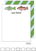 Stationery/Thank You Notes by Kelly Hughes Designs (Gone Fishing)