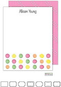 Stationery/Thank You Notes by Kelly Hughes Designs (Sherbert Dots)
