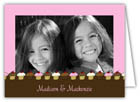 Mayberry Design - Stationery/Thank You Notes (Cupcake Crazy - Photo) (1004-5nc)